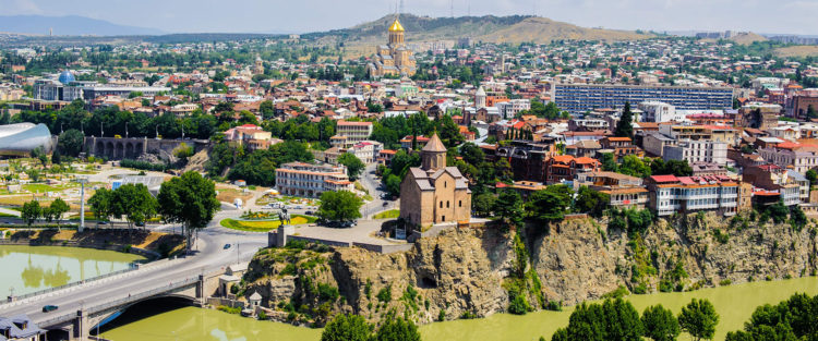 Tibilisi to największe gruzińskie miasto i stolica kraju równocześnie